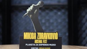 Arsenal Fest dodelio plaketu „Mikica Zdravković“ muzičkom uredniku Radio Beograda 202