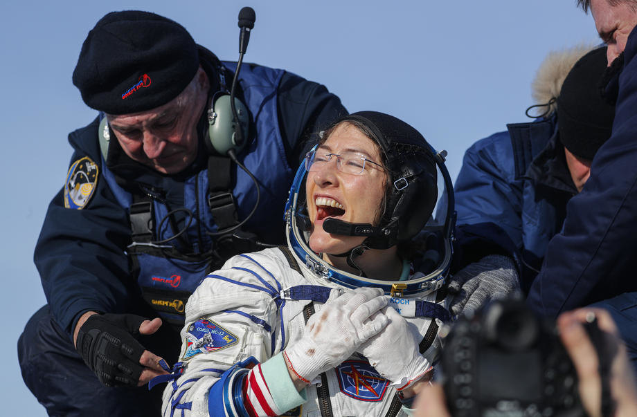 Astronaut NASE Kristina Koč postavila novi svemirski rekord