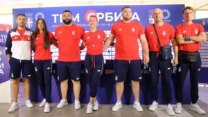 Atletičari Srbije otputovali za Tokio