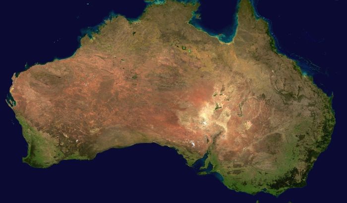 Australija menja koordinate, jer se kontinent pomera