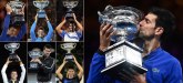 Australijan Open: Novakovih sedam trofeja u fotografijama