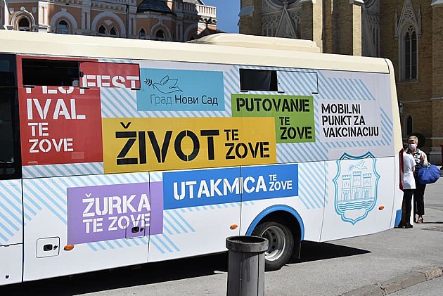 Autobus za vakcinaciju ponovo u centru grada
