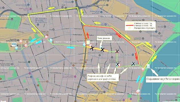 Autobusi na linijama 11A i 11B saobraćaju izmenjenom trasom