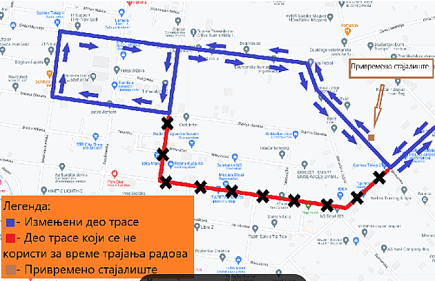 Autobusi na liniji 12 menjaju trasu kretanja u Kotorskoj ulici