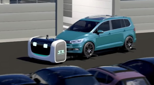 Automobile na aerodromu Gatwick će parkirati autonomni roboti