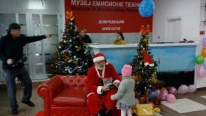 Avalski toranj proslavio rekordnu godinu druženjem mališana sa Deda Mrazom