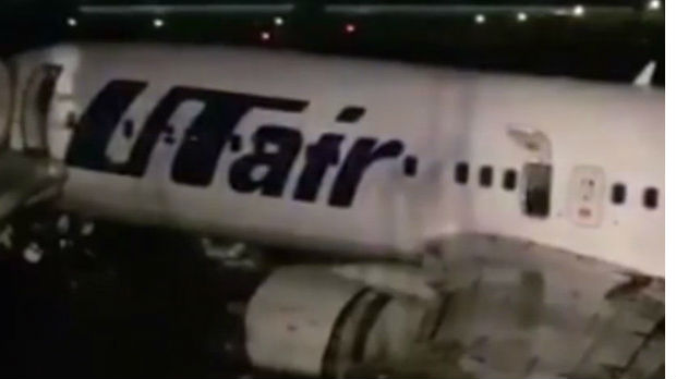Avion izleteo sa piste u Sočiju, 18 povređenih