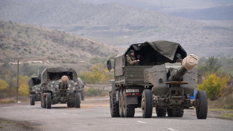 Azerbejdžanska vojska ulazi u Aghdam dok Armenci bježe