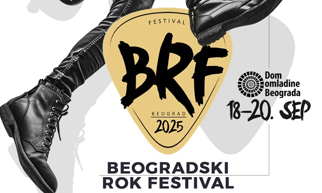BEOGRADSKI ROK FESTIVAL: Od 18. do 20. septembra 2025. u Domu omladine Beograda