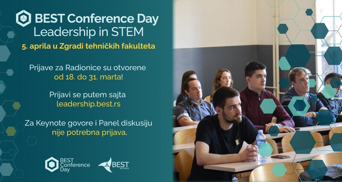  BEST Conference Day - Leadership in STEM 5. april 2024. godine