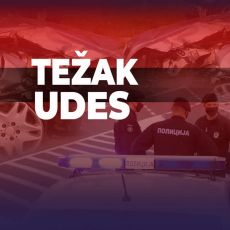 BEŽAO OD POLICIJE PA ULETEO PRAVO U DVORIŠTE! Haos u Beogradu - ima povređenih