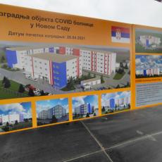 BIĆE VELELEPNA KAO PRETHODNE DVE! Bolnica u Novom Sadu biće izgrađena u najavljenom roku - do 1. septembra