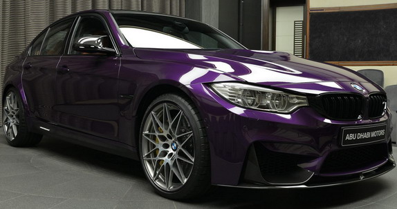 BMW M3 Twilight Purple