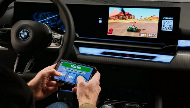 BMW Serije 5 ima ‘AirConsole Gaming‘ koji pretvara vaš pametni telefon u kontroler
