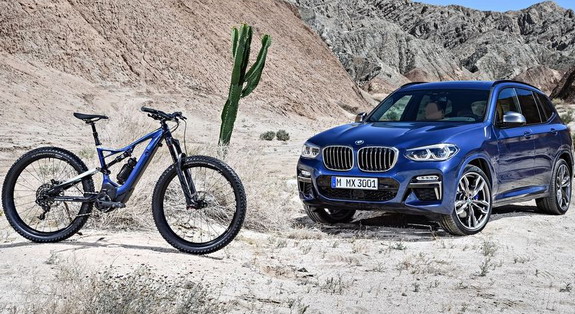 BMW i Specialized uz novi X3 predstavili i Turbo Levo FSR 6Fattie bicikl