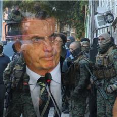 BOLSONARO ŠOKIRAO JAVNOST: Spreman je da izvede vojsku na ulice Brazila!