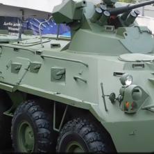 BORBENO OKLOPNO VOZILO U BEOGRADU NAPRAVILO HAOS Otkud rusko vozilo BTR-82A na sajmu Partner 2023? (VIDEO)