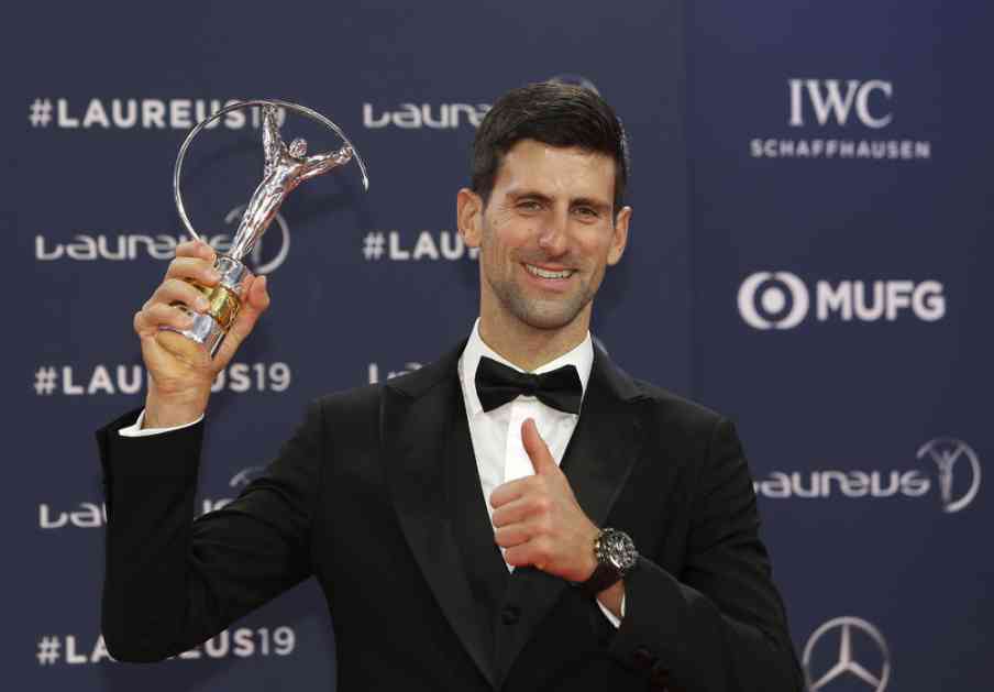 BRAVO, ŠAMPIONE: Ovako je Crvena zvezda čestitala Novaku Đokoviću na izboru za najboljeg sportistu sveta (FOTO)