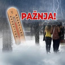 BUJICE ĆE NOSITI SVE PRED SOBOM: Nevreme koje je juče zadesilo Beograd, preneće se danas na CELU SRBIJU