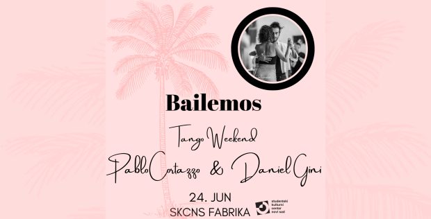 „Bailemos tango“ викенд – 24. јуна у СКЦНС Фабрика