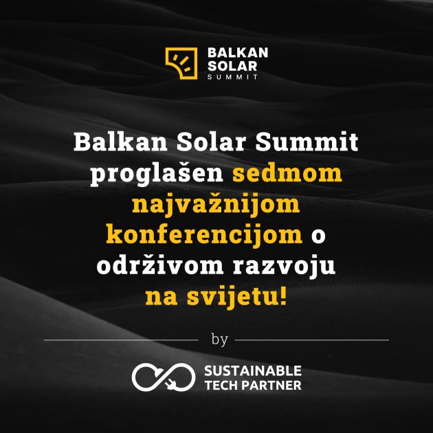 Balkan solar summit među deset najvažnijih konferencija u svijetu