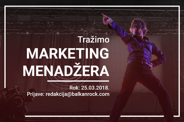 Balkanrock traži marketing menadžera