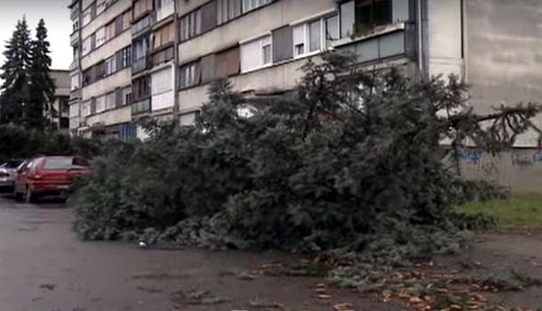 Banjaluka: Udar vjetra 116,64 kilometra na sat