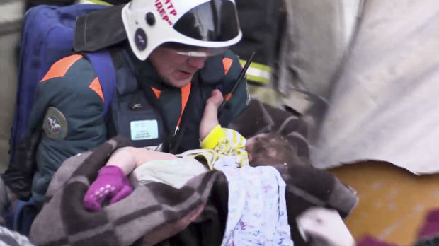 Beba izvučena živa iz ruševina u Magnitogorsku