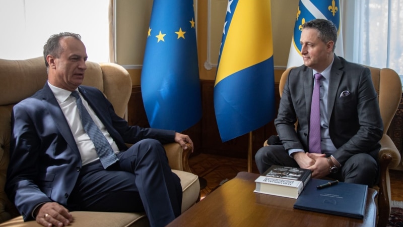 Bećirović se sastao sa ukrajinskim ambasadorom za BiH