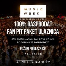 Belgrade Music Week: FAN PIT gotovo rasprodat, požurite sa kupovinom ulaznica