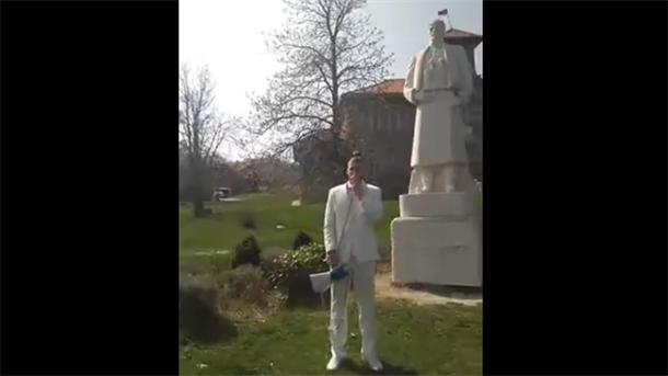 Beli kao Karađorđe (VIDEO)