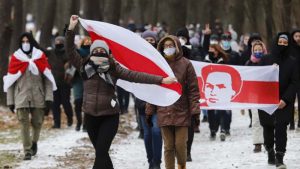 Beloruska policija uhapsila oko 100 demonstranata na prvom ovogodišnjem protestu
