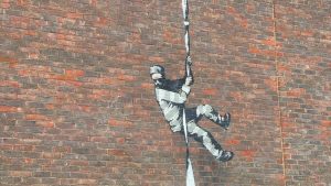 Benksi i ulična umetnost: Misteriozni umetnik potvrdio da je nacrtao odbeglog robijaša na zidu zatvora Reding