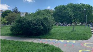 Beograd, Poljanče na Zvezdari i poligoni za decu: Gde god nađeš zgodan beton tu igru posadi