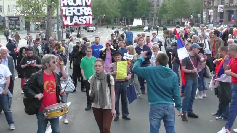 Beograd: Protest podrške nezavisnim medijima