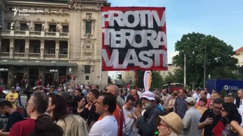 Beograd: Protest protiv lažne inauguracije