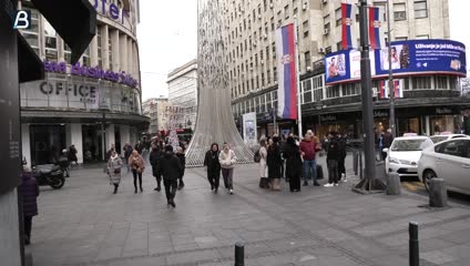 Beograd drugog dana Nove godine