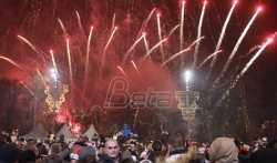 Beogradjani dočekali 2020. godinu uz Brenu i vatromet