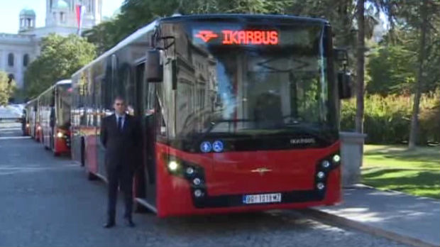 Beograđanima još 10 novih autobusa 