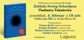 Beogradska promocija romana Zabluda Svetog Sebastijana