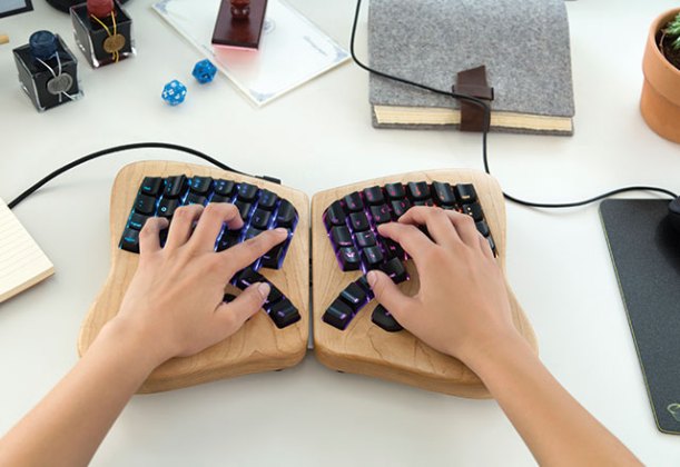 Bezkompromisna tastatura – Keyboardio Model 01