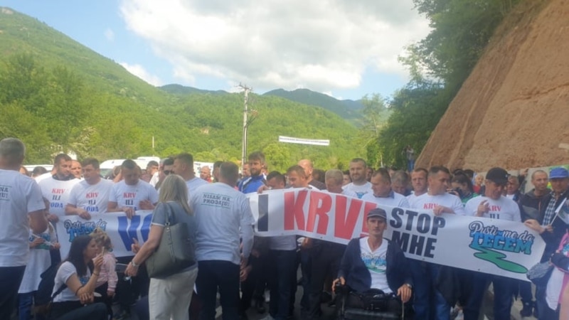 BiH: Novi protest protiv gradnje hidroelektana na Neretvici