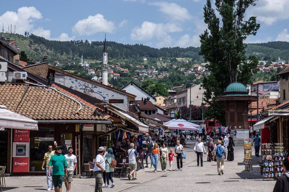 BiH za deset mjeseci posjetilo 1,3 miliona turista