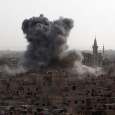 Bitka za Damask: Militanti tuku artiljerijom, sirijska vojska odgovara avionima (VIDEO)
