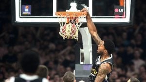 Bivši NBA as bodri Partizan: Raša Nesterović u “Beogradskoj areni”