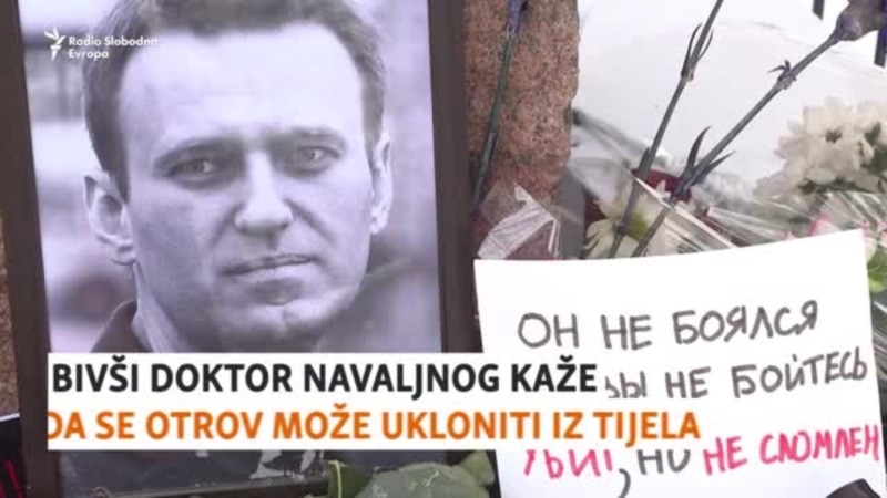 Bivši doktor Navaljnog kaže da bi se otrov mogao ukloniti iz tijela