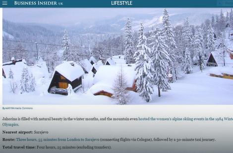 „Biznis Insajder“: Jahorina među top 17 ski destinacija u svetu