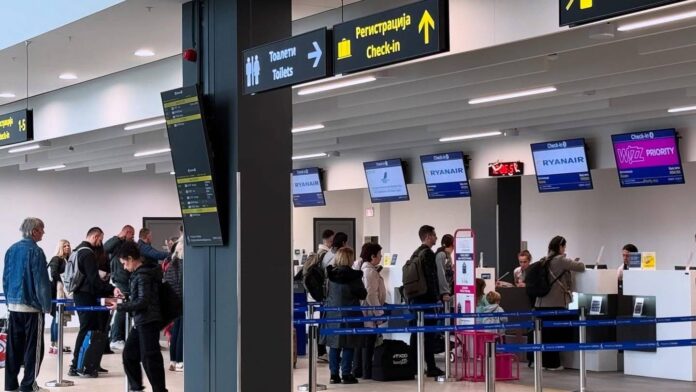 Blagi porast putnika zabeležen na aerodromu u Nišu