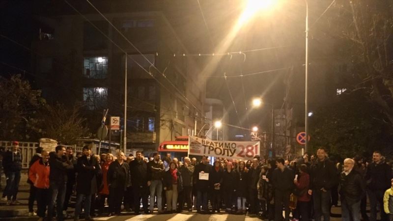 Blokada saobraćaja u Beogradu zbog trole 28