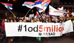 Protest u Novom Sadu najmasovniji do sada